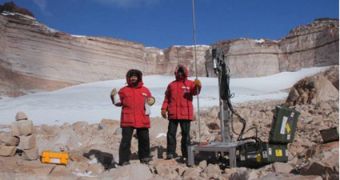 Rotary-Percussive Drill for Mars Tested in Antarctica