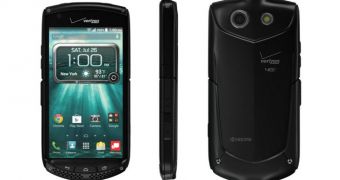 Rugged Kyocera Brigadier Goes on Sale at Verizon for $100 (€75) on Contract
