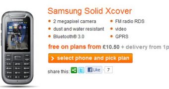Samsung Solid Xcover pricing options