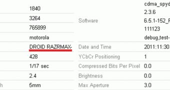 Motorola DROID RAZRMAX (EXIF data)