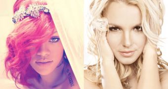 Rihanna and Britney Spears team up for fierce remix
