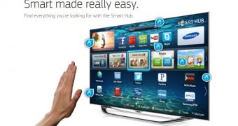 Samsung's Smart TV set