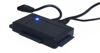 The SATA - USB 3.0 Adapter from Novac