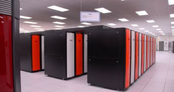 The NSF awarded the SDSC $20 million for constructing a new supercomputer such as the one in the image, called Gordon