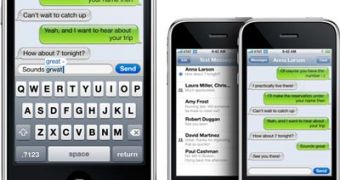 iPhone SMS examples