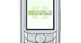 A Nokia phone with SMobile software