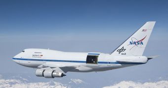 This is the NASA/DLR SOFIA airborne observatory