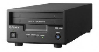 SONY Presents the 1.5TB Optical Disc Archive