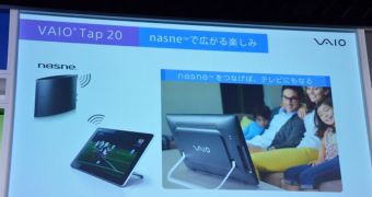SONY VAIO Tap 20 Home Tablet Officially Announced