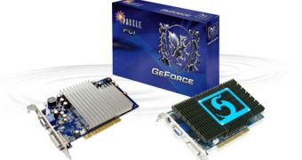 GeForce 8500 GT PCI and GeForce 7300 GT PCI