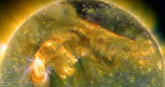 The Sun produced a C3-class solar flare on August 1