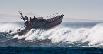 The Coast Guard is still searching for a man lost at sea in the Pacific