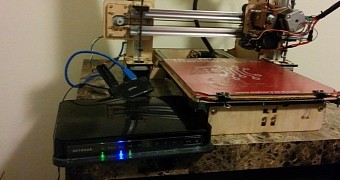 Salvaged Wi-Fi Router Used as 3D Printer Control Hub