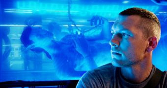 Sam Worthington stars in James Cameron’s “Avatar,” out on December 18