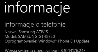 Windows Phone 8.1 Update 1 for Samsung ATIV S