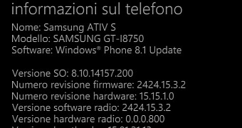Samsung ATIV S new firmware