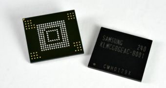 Samsung 10nm eMMC memory