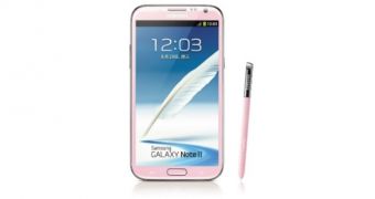 Pink Galaxy Note II