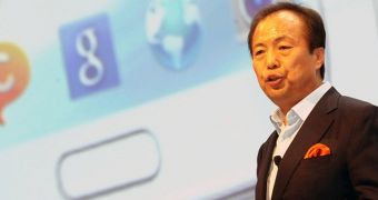 Samsung CEO, JK Shin