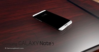 Samsung Galaxy Note 5 mockup