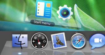 S-Launcher and OS X Dock comparison