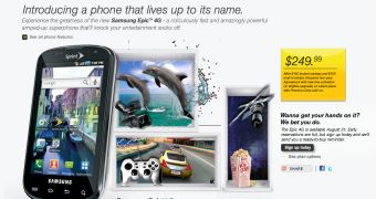 Samsung Epic 4G Pre-Orders Sold Out, Sprint Says
