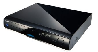 The Samsung BD Player - front view