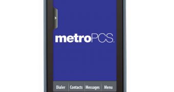 Samsung Finesse, the first touchscreen phone offered by MetroPCS