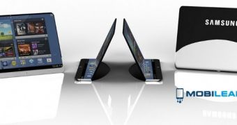 Samsung Flexible Tablet Render Revealed