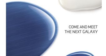 Samsung Galaxy S III launch event invitation