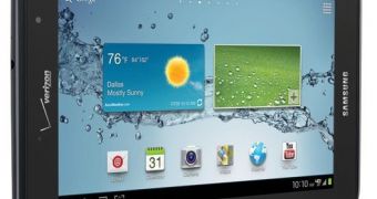 Samsung GALAXY Tab 2 7.0 Coming to Verizon on August 17 for $350 USD (285 EUR)