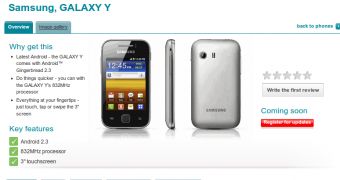 Samsung GALAXY Y