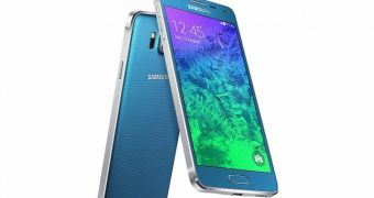 Samsung Galaxy Alpha in Blue