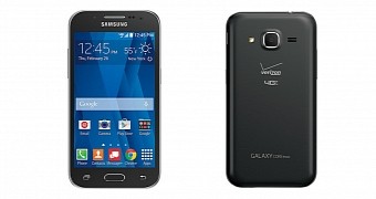 Samsung Galaxy Core Prime (front & back)