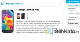 Samsung Galaxy Core Prime Value Edition Leaks Ahead of Release
