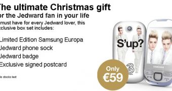 Samsung Galaxy Europa Limited Edition Launched in Ireland for Jedward Fans