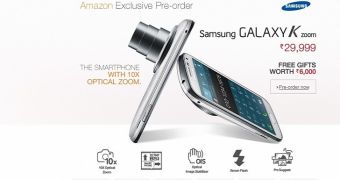 Samsung Galaxy K Zoom now on pre-order in India