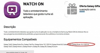 Samsung Galaxy Note 10.1 (2015) reference shows up online