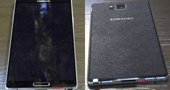 Samsung Galaxy Note 4 Emerges in Close-Up Photos