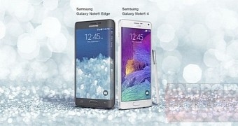 Samsung Galaxy Note Edge and Samsung Galaxy Note 4