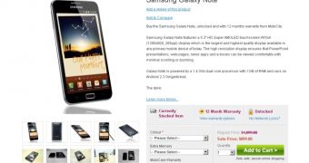 Samsung Galaxy Note price
