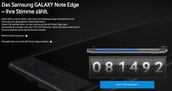 Samsung Galaxy Note Edge Coming to Germany If 120K Customers Vote for It