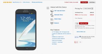 Samsung Galaxy Note II Now Available at Verizon