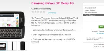 Samsung Galaxy S Relay 4G Arrives at T-Mobile