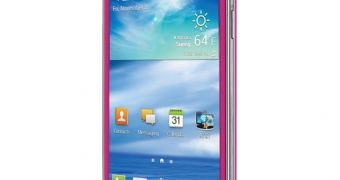 Pink Samsung Galaxy S4 mini