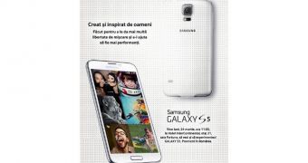 Samsung Galaxy S5 launch event invitation