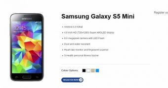 Samsung Galaxy S5 Mini at Phones4U