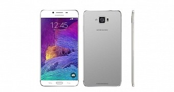 Mockup of the upcoming Samsung Galaxy S6