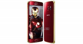 Samsung Galaxy S6 edge Iron Man edition