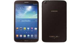 Samsung Galaxy Tab 3 8.0 in Gold-Brown